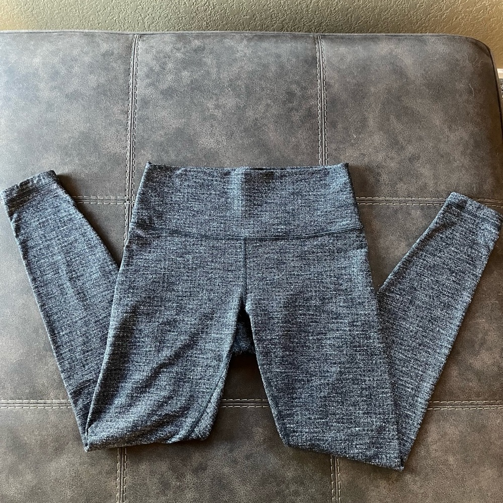 Lululemon Wunder Under Heather Gray Leggings